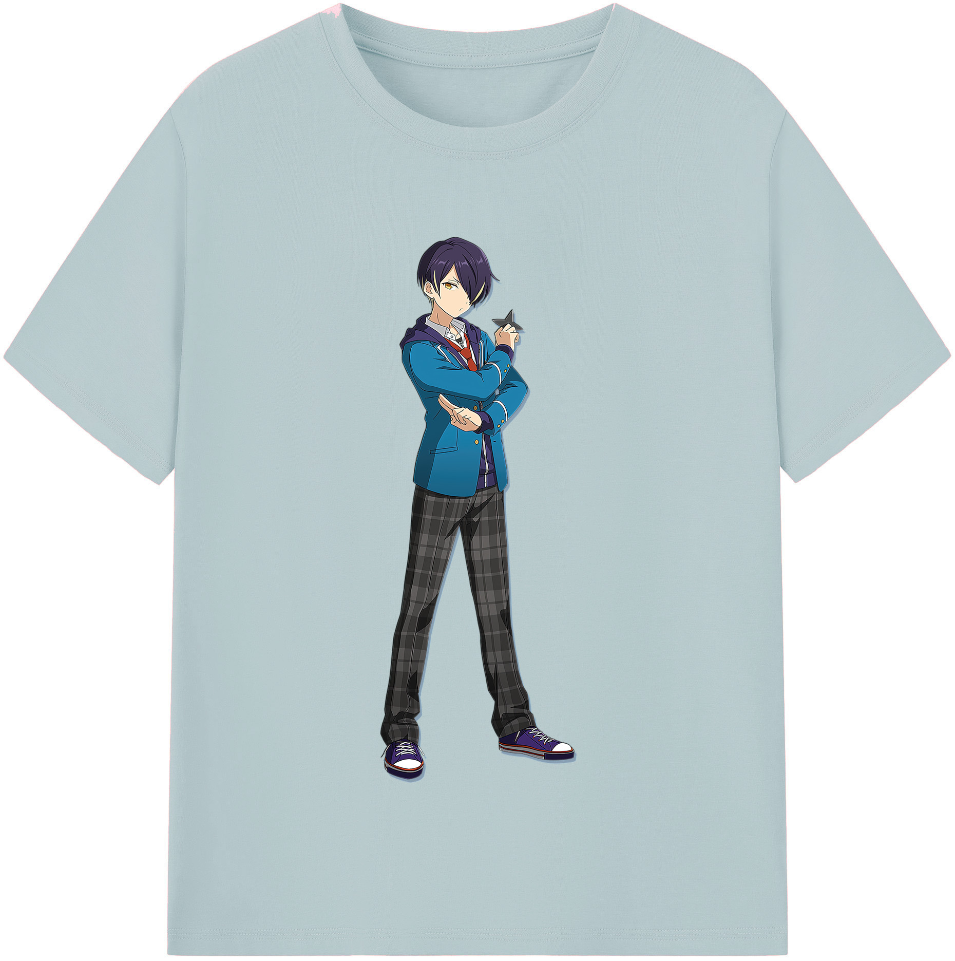 （画像用） あんさんぶるスターズ! Ensemble Stars 綿100％半袖Tシャツ（フロントプリント）